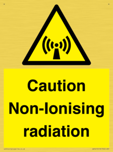 Caution Non-Ionising radiation